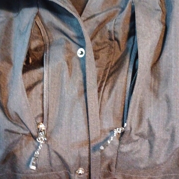 Swiss Tech Men's Black Waterproof Double Zipper Ski Coat L 42 -44" - Picture 5 of 16